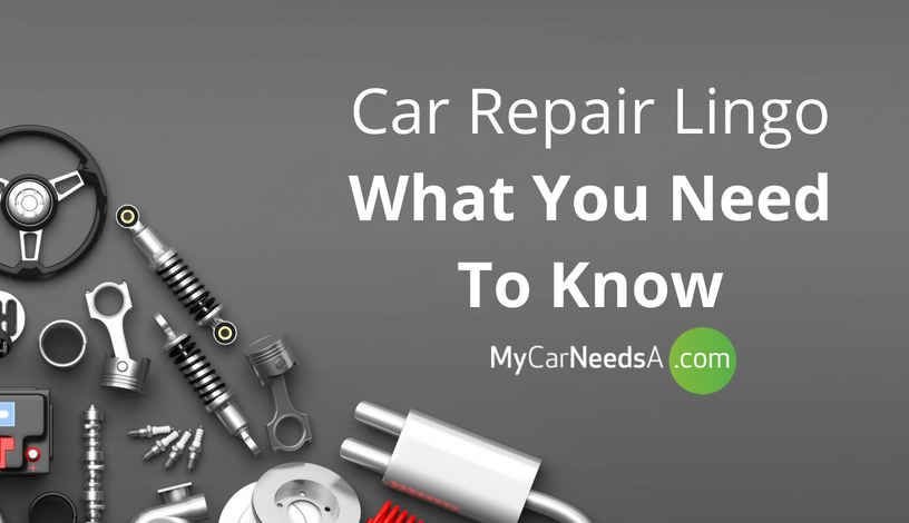 Car Repair Lingo